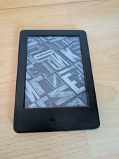 Amazon Kindle eBook Reader Black Fully Working With Pixel Errors/Flaws