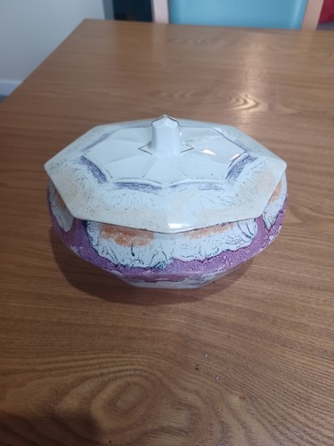 Rare 1920s antique lidded dish - rare,