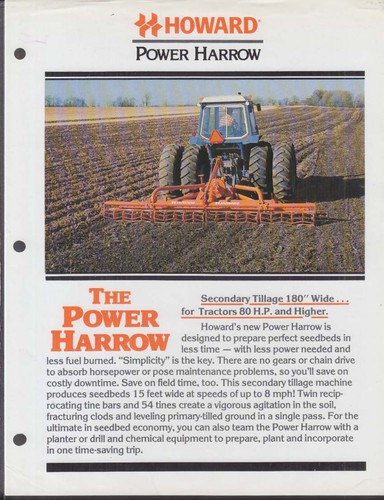 Howard rotavator power harrow - rotavator,