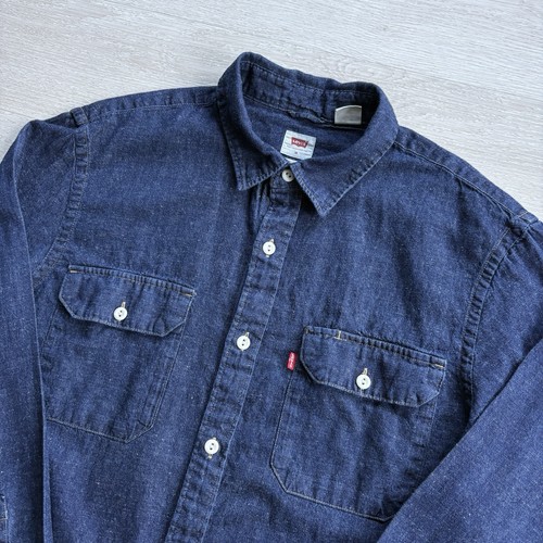 Levi denim shirt - denim, mens