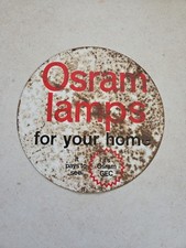  OSRAM Home Lamps Sign 9”