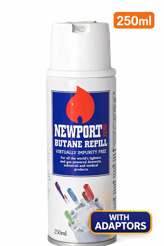 Newport butane gas - gas, refill
