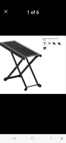 Adjustable guitar foot stool - guitar,