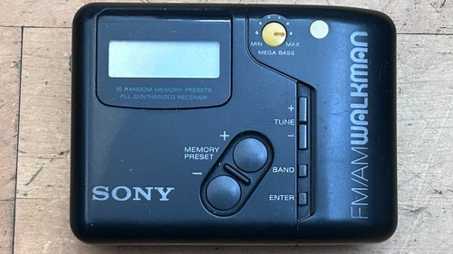 Sony walkman srf - walkman, fm/am