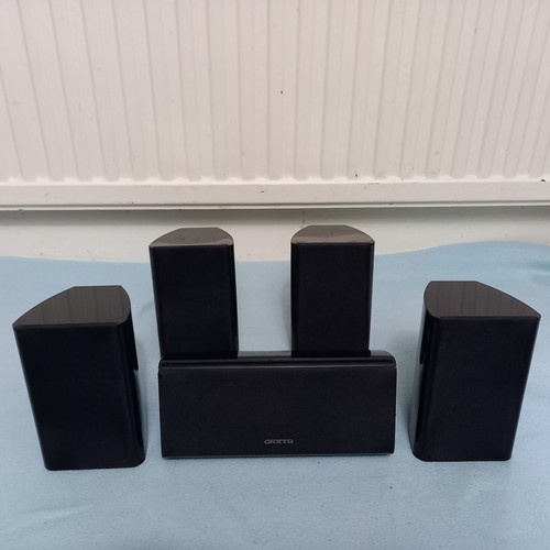 Black onkyo satellites - black,