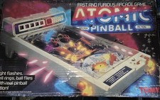 Atomic Pinball Tomy Arcade Action Game  Working No Problems 