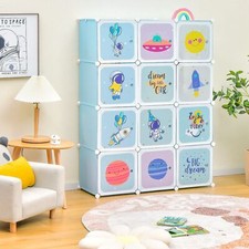 Portable Children Wardrobe Clothes Storage Organizer Kid Closet Baby Dresser
