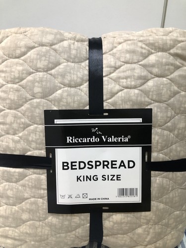 Thread quilted bedspread king - thread,