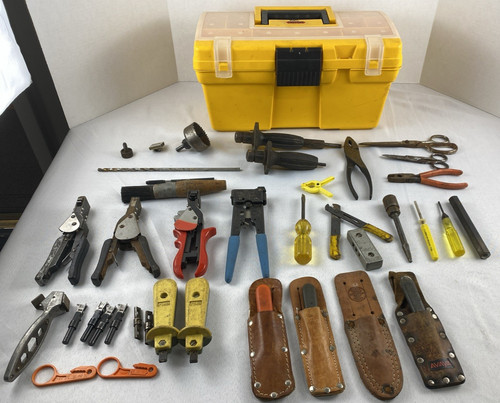 Lot vintage telecom tool - lot,