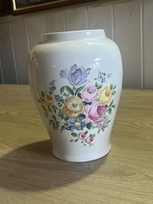 Vintage Melba Ware Vase Floral Pattern