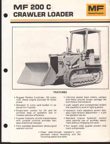 Massey ferguson 200 - ferguson, "mf