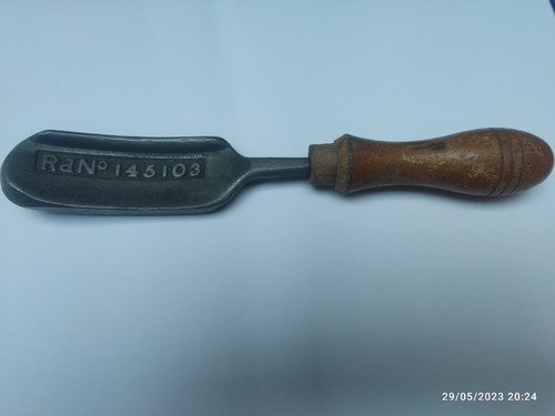 Antique tool hat - trim, iron