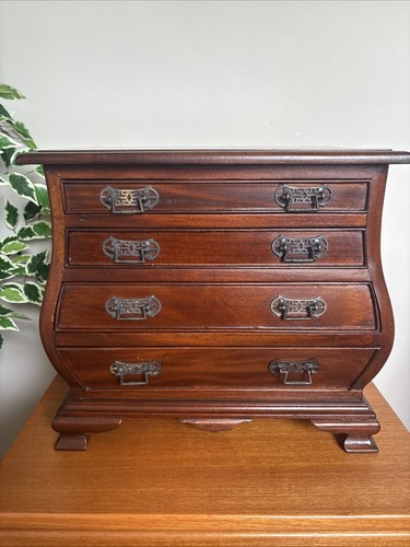 Vintage mahogany bombe style - mahogany,