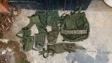 BRITISH ARMY VINTAGE COLD WAR 58 PATTERN WEBBING COMPLETE SET 