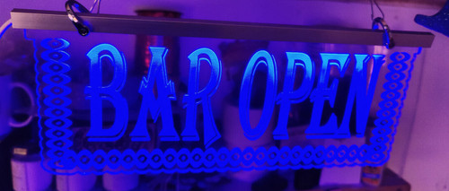 Mancave light sign - mancave,