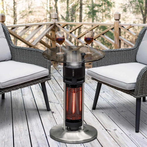 Dellonda bistro bar table w - table, w/
