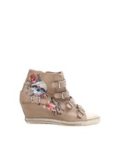 Ash Women's Boots UK 4 Tan Floral 100% Other Riding Boot