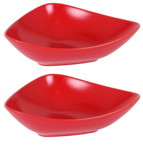 Large pasta bowls red - large,