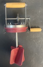 Kilner Butter Churn Hand Crank Red Paddle Manual Kitchen Tool