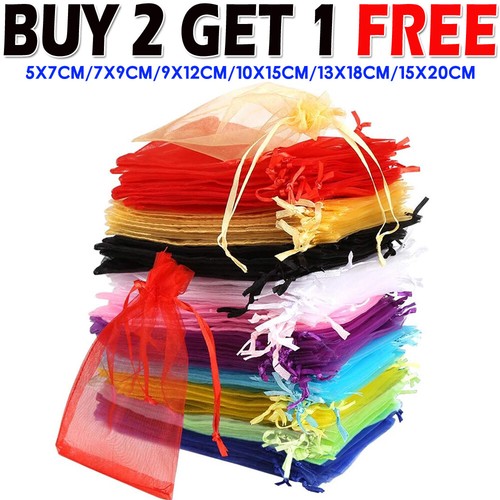 100pcs organza gift bags - 50-100pcs,