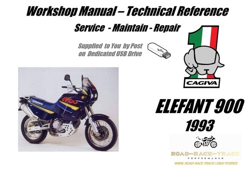 Cagiva elefant 900 service - elefant,