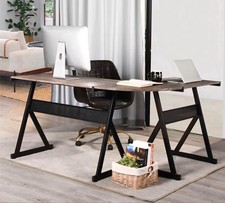 L-Shaped Corner Computer Desk Large PC Table Workstation. Brand New 