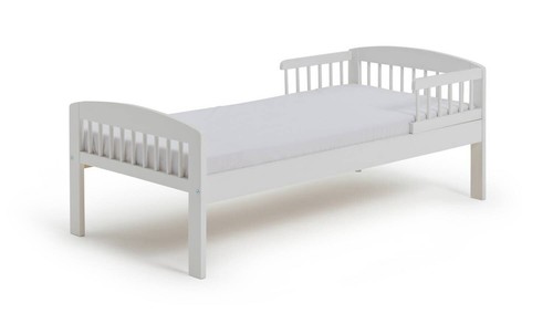 Jesse toddler bed frame white - bed,