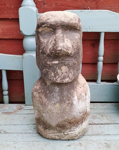 Vintage concrete stone - , garden