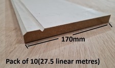10 x Skirting Board Chamfered