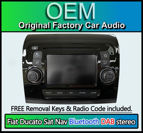 Fiat ducato sat nav - ducato, car