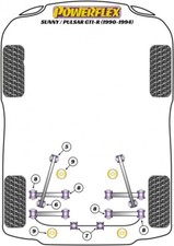 Powerflex Complete Rear Bush