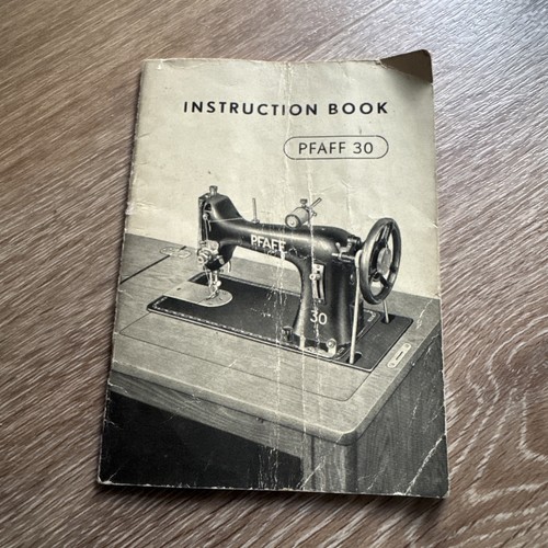 Pfaff sewing machine manual - pfaff, 30