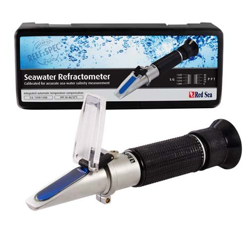 Red sea seawater refractometer - red,