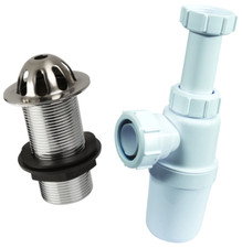 Bottle Trap & 1.25" Domed