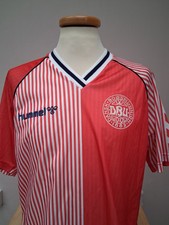 Rare Original Hummel Denmark 🇩🇰 Shirt 1986 Mens Xl 