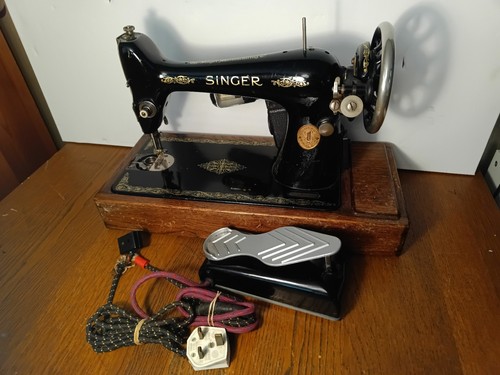 Vintage singer sewing - sewing, machine