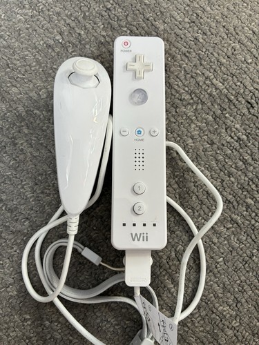 Official white wii remote with - white,