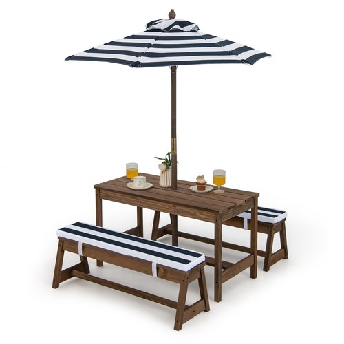Pcs wooden kids picnic - picnic, table