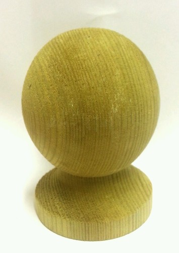 Treated wooden ball - 5,