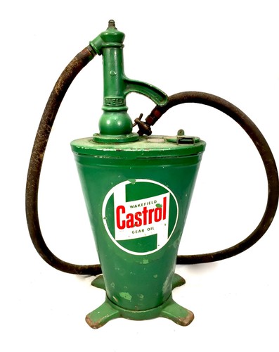 Vintage garage oil - garage,