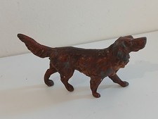 cold painted antique red