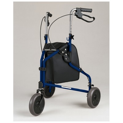 Three wheeled rollator tri - three,