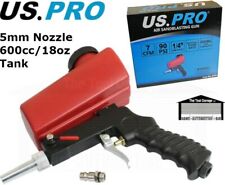 US PRO Tools Air Sand Blasting Gun Hand Held Sand Blaster With Tank, NEW 8793