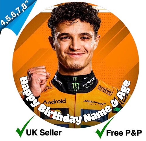 Personalised lando norris - personalised,