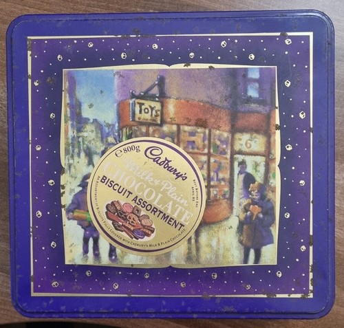 Cadburys biscuit tin - biscuit,