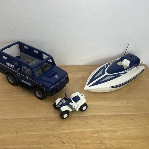 Playmobil police van - police, speed