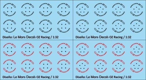 Decals wheels racing - racing, 3