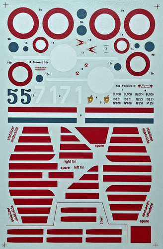 Classic airframes decals - decals,