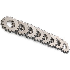 8Pcs Involute Gear Milling