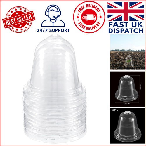 Reusable clear garden - 3.4",